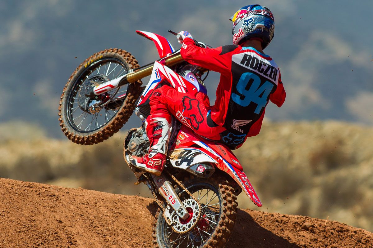 Viral First look at Ken Roczen on Team Honda HRC