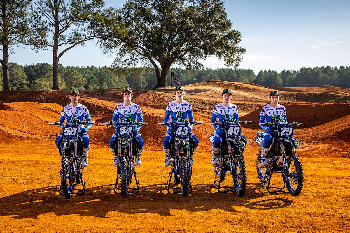 Complete five-rider Yamaha Star Racing 250SX roster named | MotoOnline.com