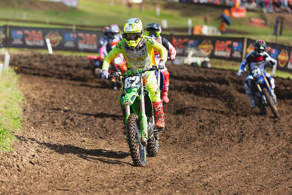 スポーツ Grand Champions EMPIRE Empire Kawasaki stand-in Alexanderson vacates MX2 seat