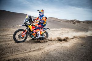 Dakar stage three 'survival' according to Price