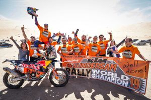 Sunderland crowned world champion at Atacama Rally