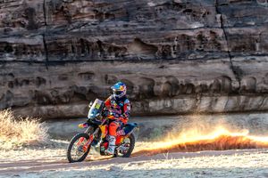 Price rebounds with Dakar Rally stage five victory