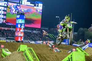 Monster Energy Kawasaki's Adam Cianciarulo podiums in 450SX debut