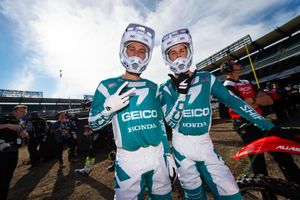 Amazing start ends in disaster for Geico Honda team