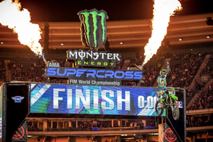 Monster Energy Kawasaki's Tomac captures first 450SX win of the season