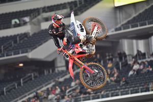 Hill tops Arlington 450SX qualifying on combined times