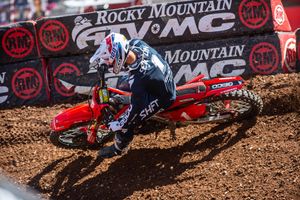 Sexton podiums as Supercross returns from unprecedented layoff