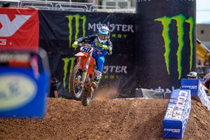 First-career 450SX heat race win a boost for Bloss