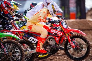 Jett Lawrence grabs podium in fifth-career Supercross start