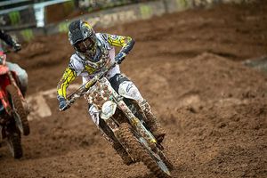 Rockstar Energy Husqvarna Factory Racing's Jason Anderson podiums at Salt Lake City SX