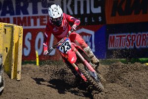 Sexton qualifies fastest in 450MX debut at Loretta Lynn's