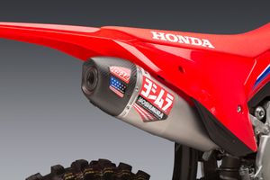 Detailed: 2021 Honda CRF450R Yoshimura RS-12 exhaust systems
