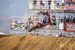 Lawrence notches first win with Geico Honda moto podium sweep