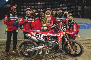 Historic night for Troy Lee Designs Red Bull GasGas Factory Racing at Houston SX season-opener