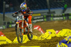 Podium result special for Musquin in return to Supercross