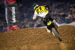 Arm-pump attributed to Anderson's late fade in opener