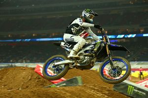A lot learned by Ferrandis in encouraging first 450SX start