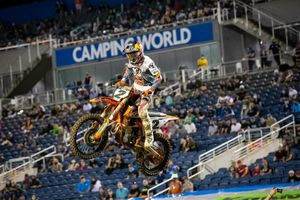 Cooper Webb tops the podium at Orlando SX