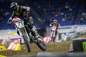 Jason Anderson returns to racing with a season-best finish of sixth in Indy