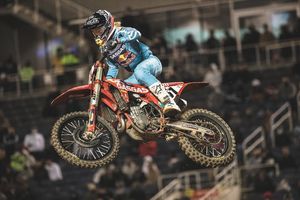 Justin Barcia on the gas with a podium finish in Orlando