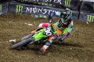Monster Energy Pro Circuit Kawasaki’s Shimoda grabs first career Supercross podium in Indianapolis