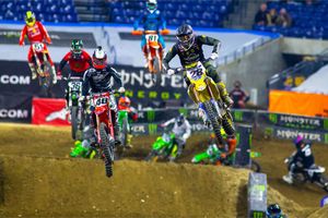 Suzuki moves up in AMA Supercross series