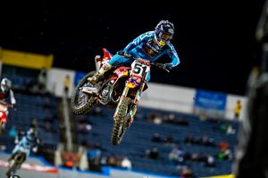 Barcia able to overcome practice hit for another podium