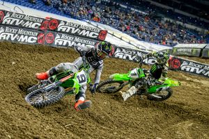 Back-to-back podiums in Indianapolis for Monster Energy Kawasaki rider Eli Tomac