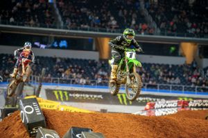 Monster Energy Kawasaki Riders on the Podium in Arlington