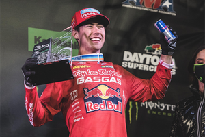 Pierce Brown enjoys first career podium at Daytona Supercross