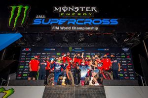 Dominant 1-2 result for Team Honda HRC riders Roczen and Sexton at Atlanta 2