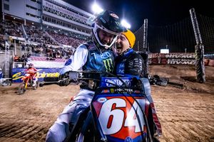 Perfect podium record for Nichols in 250SX East title run