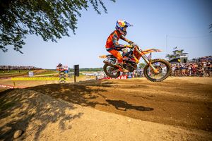 Broken wheel in LaRocco’s Leap incident causes Musquin DNF