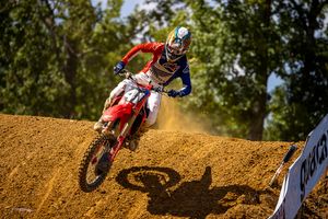 Hunter Lawrence remaining upbeat after Budds Creek battle