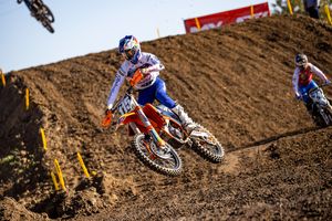 Near-podium a highlight for 250MX rookie Vohland