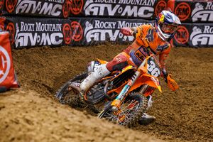 KTM's Vohland to sit out Supercross remainder