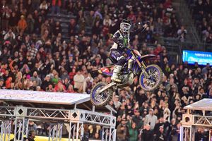 Defending 450SX champion Tomac delivers for first A1 win