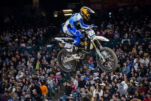 Rockstar Husqvarna drafts in Hawkins for 250SX East debut