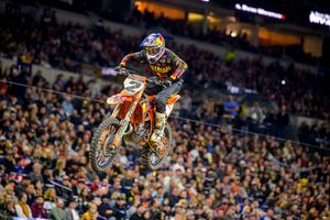 Fifth-straight podium secures Webb 450SX red plate