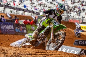 Fourth-place charge for Shimoda in Atlanta 250SX return
