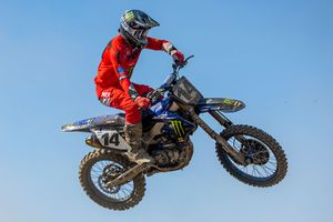 Progress made by Ferrandis with new YZ450F outdoors