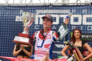 Lawrence settles first 250MX title at Ironman