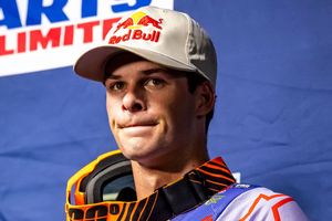 Written warning for Lawrence following Roczen wave-by