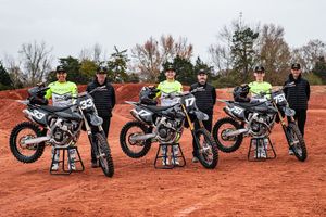 Three-rider Triumph Racing SMX team line-up unveiled