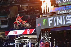 Lawrence makes history with Anaheim 450SX victory on debut