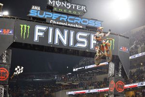 Breakout 450SX victory to Plessinger in rain-affected San Diego