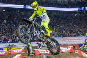 Triumph rookie Ferry avoids injury in first-turn impact