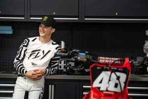 Detailed: 2025 Fly Racing Evo LE Abyss racewear