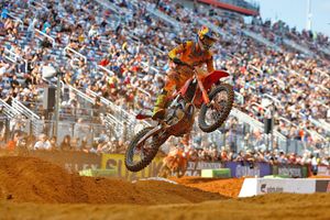 Battle of the titans ends in Lawrence victory at SMX opener