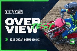 Overview: 2026 Ducati Desmo450 MX test